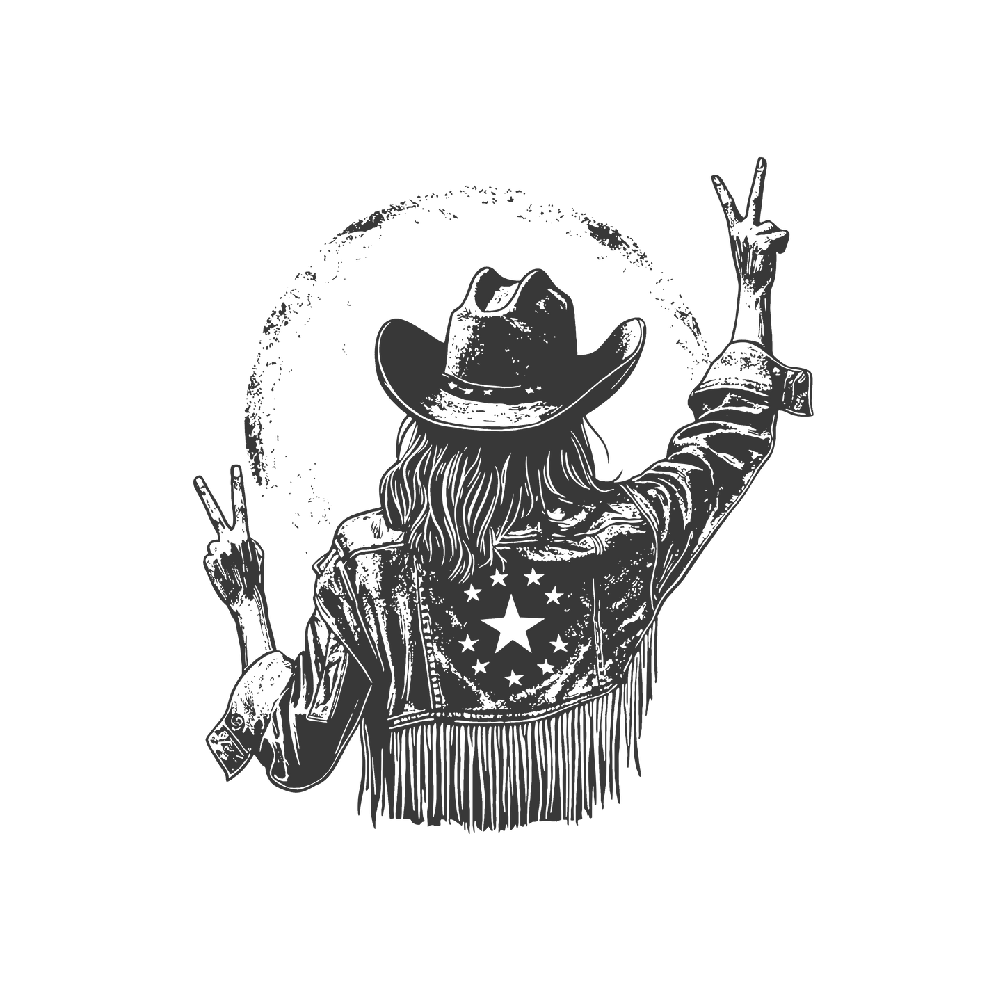 Peace Cowgirl T-Shirt