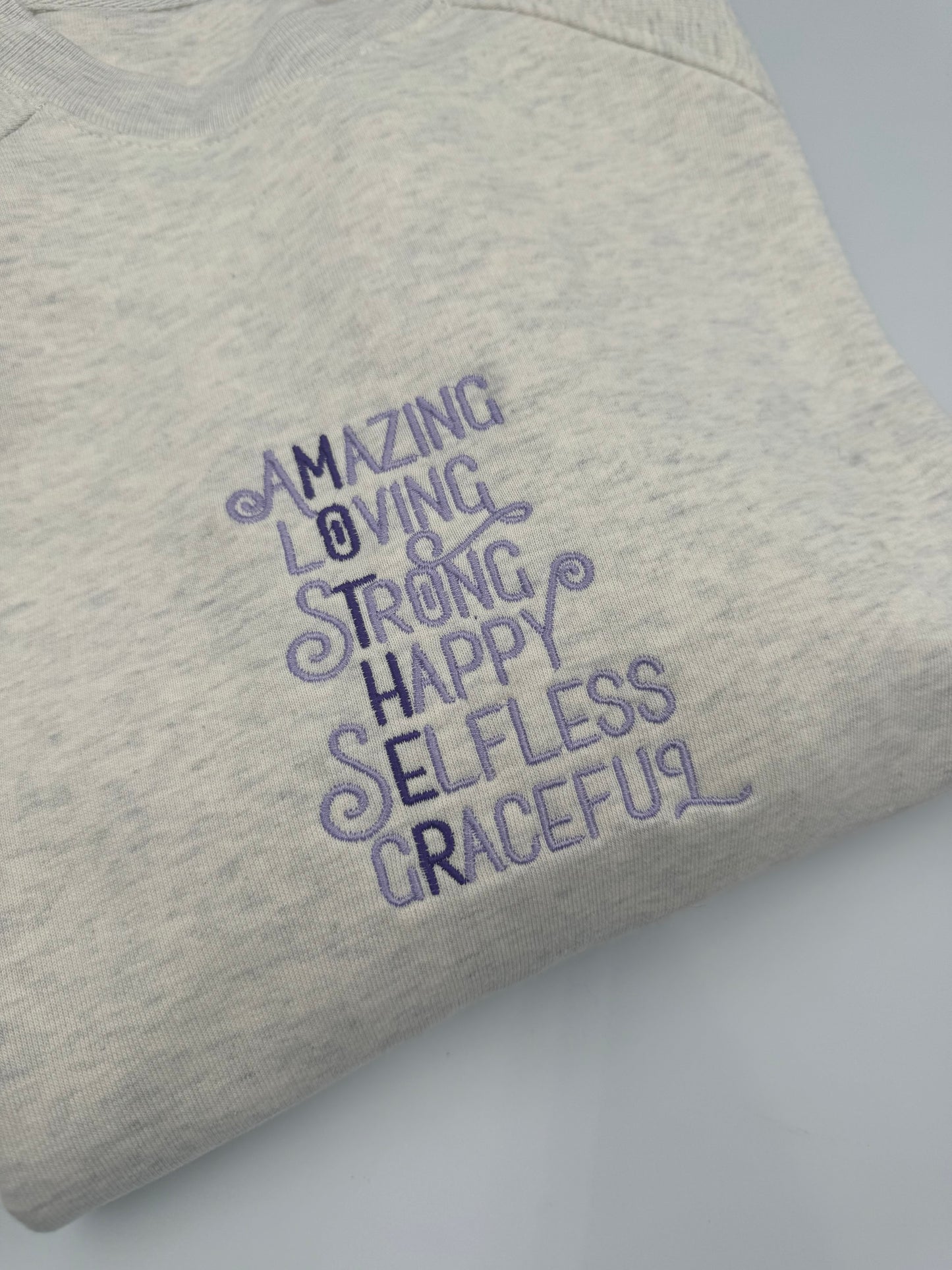 Ladies Mother's Day Acrostic Poem Sweatshirt