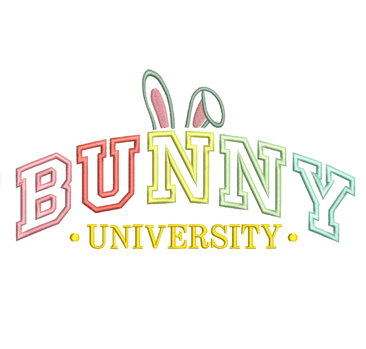 Children's Bunny University Sweatshirt