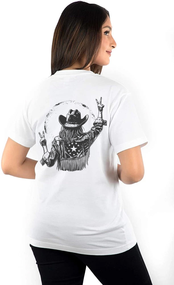 Peace Cowgirl T-Shirt