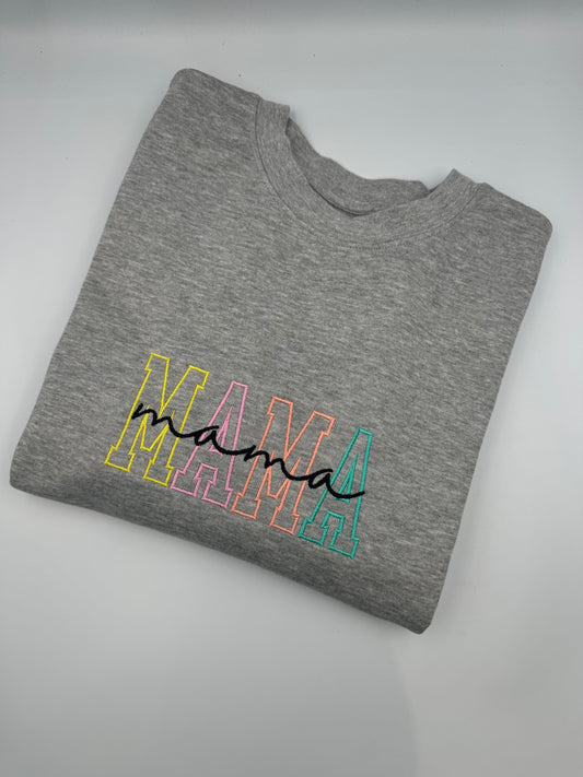 Ladies Mothers Day Scribble Sweatshirt